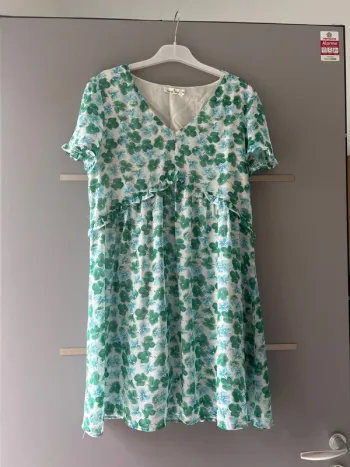 Robe été cerise blue taille M