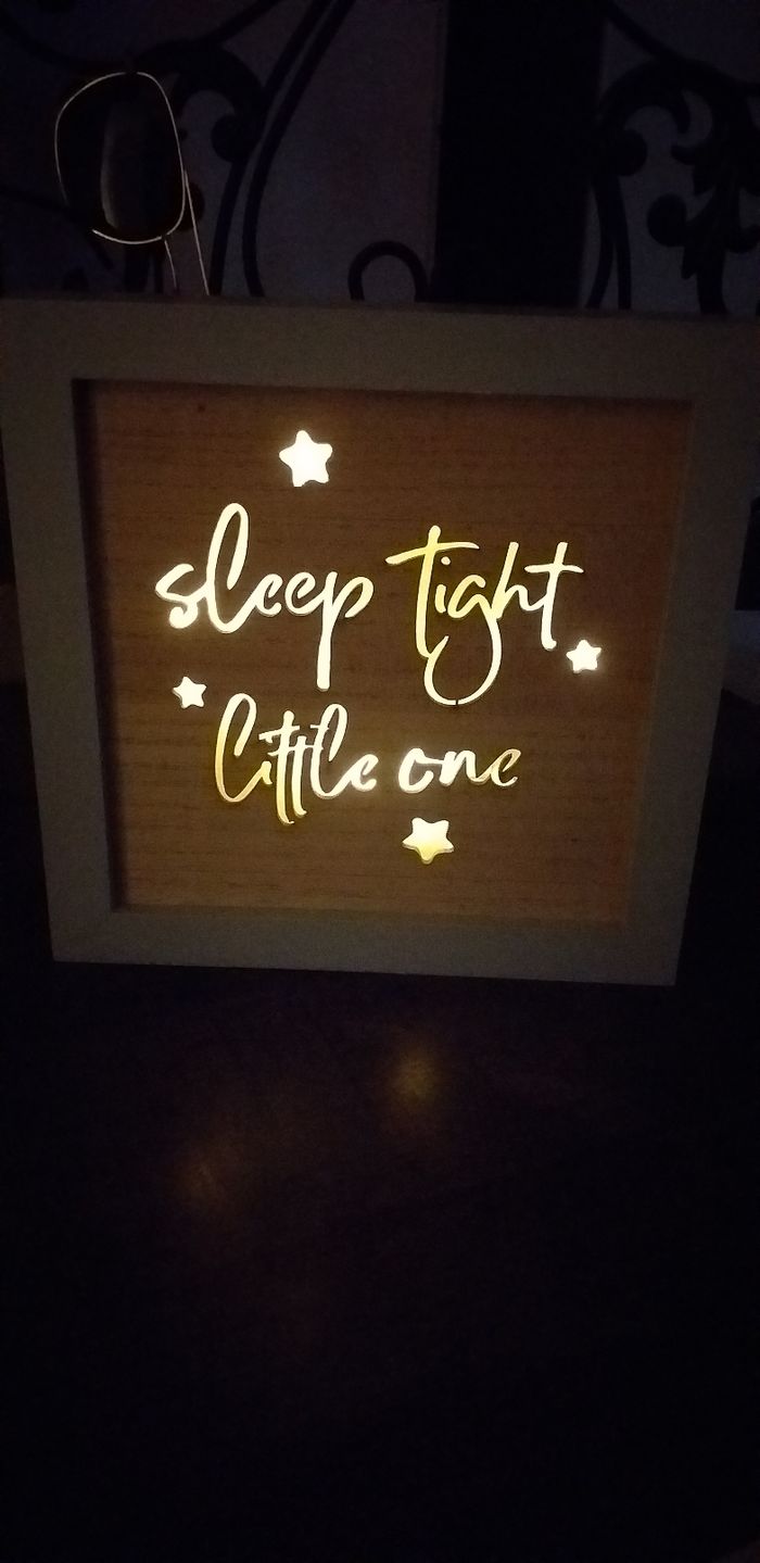 Cadre avec inscription anglaise - photo numéro 4