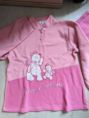 Pyjama Ours rose T.S