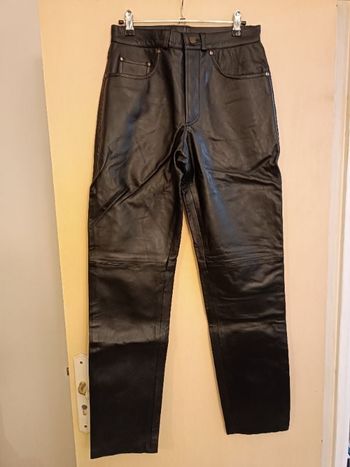 Pantalon en cuir vachette Arturo taille 36