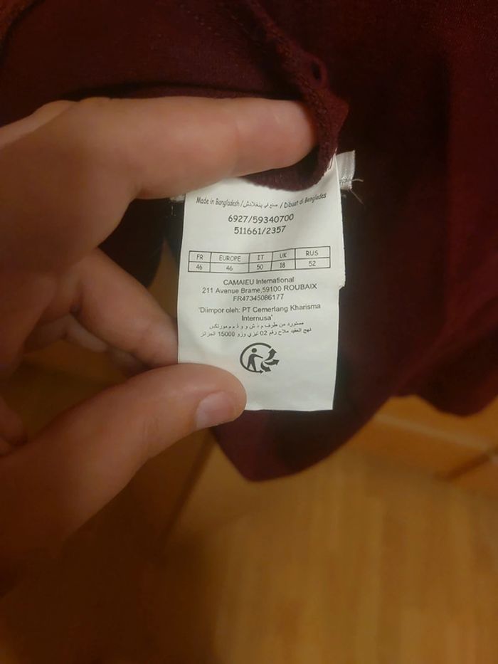 Robe bordeaux - photo numéro 4