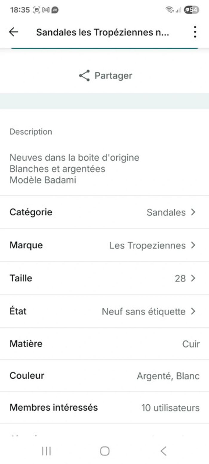 Sandales les Tropéziennes neuves taille 28 - photo numéro 10