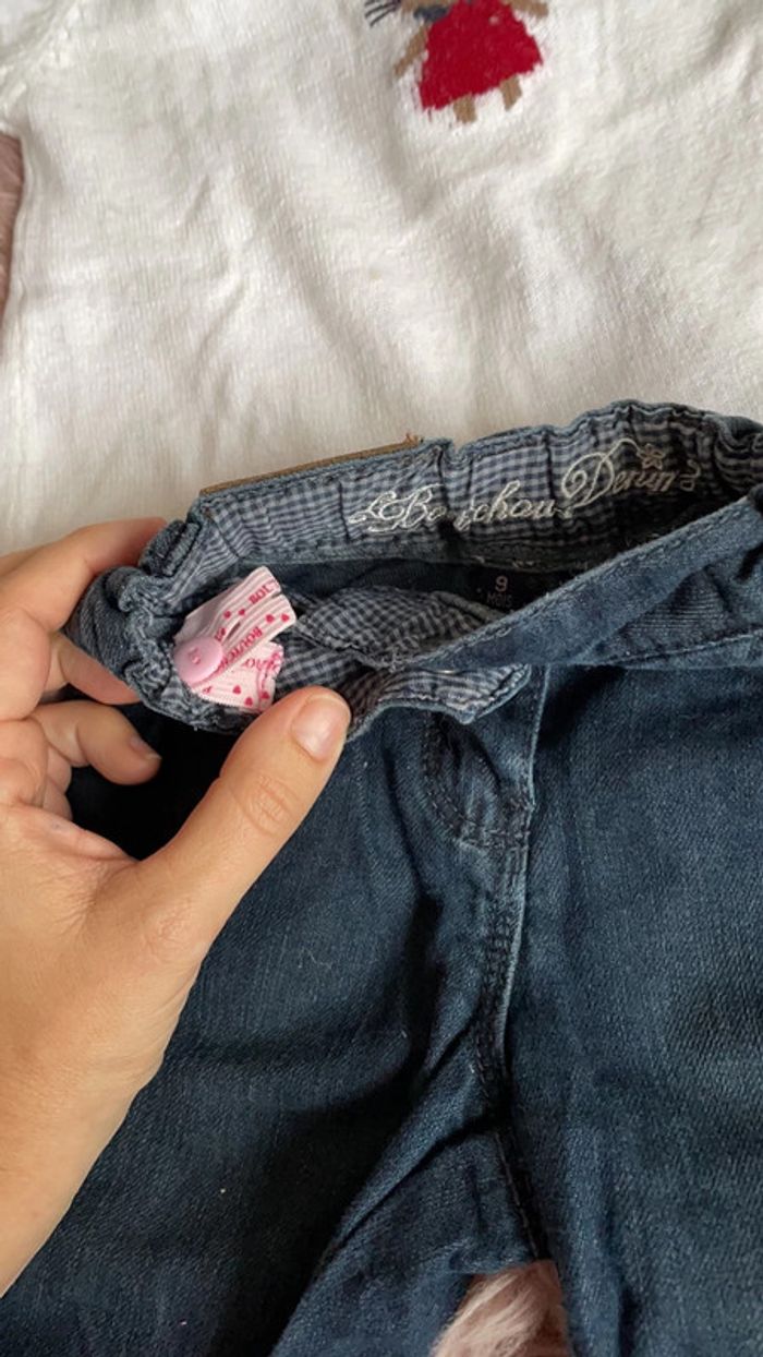 Ensemble jean et pull bout’chou 9 mois - photo numéro 2