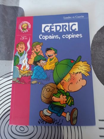 Livre la bibliothèque rose Cédric Copains, copines en bon état