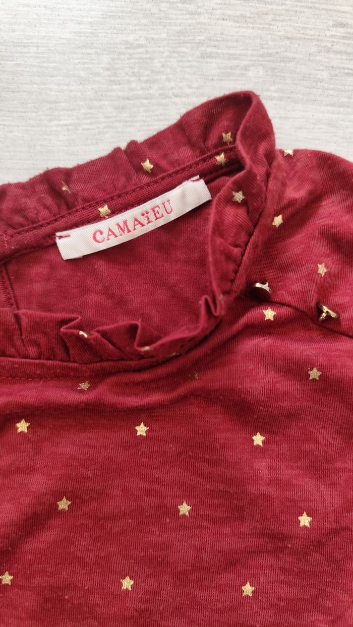 Tee-shirt XS Camaïeu - photo numéro 3