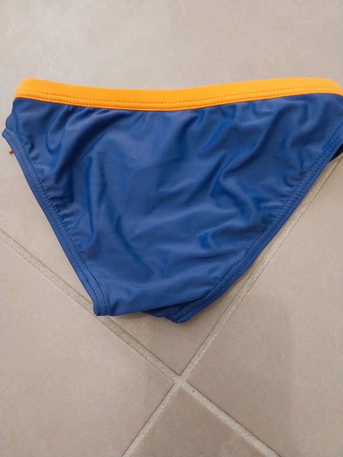 Maillot bain bleu/orange T6A - photo numéro 5
