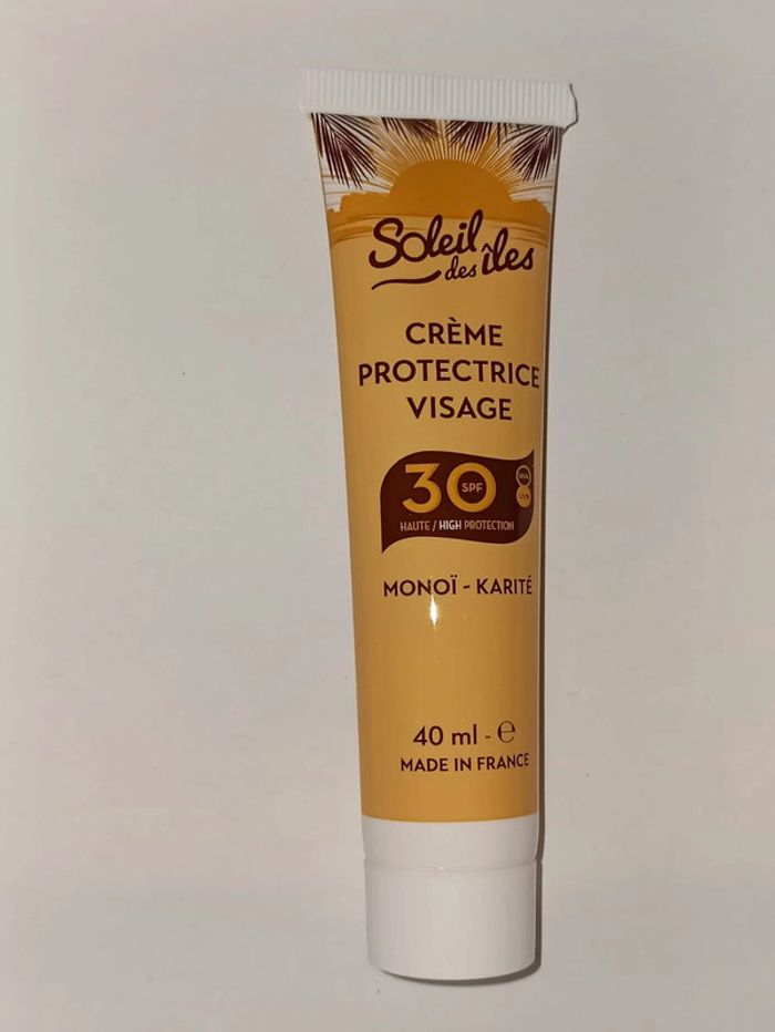 Crème protectrice visage SPF30 - Soleil des iles