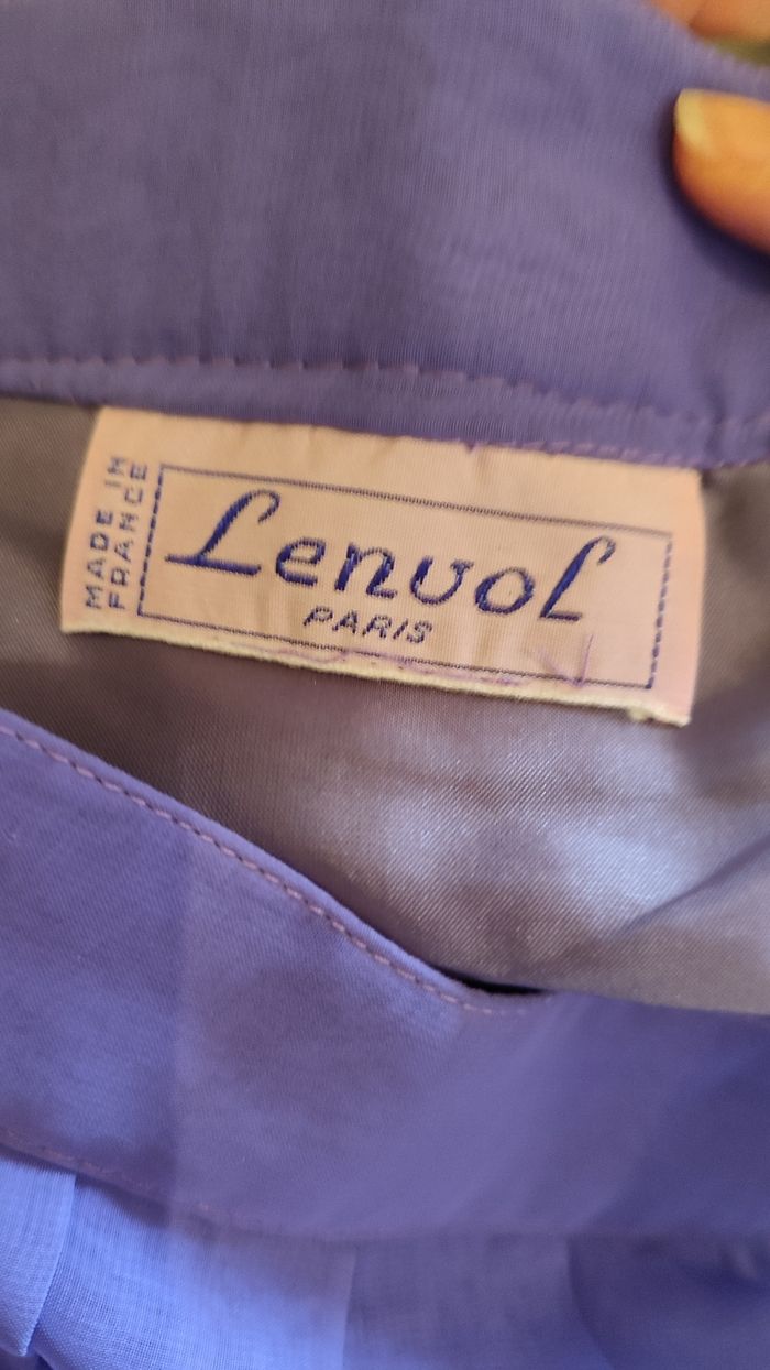 Jupe vintage violette Lenvol T40 - photo numéro 4