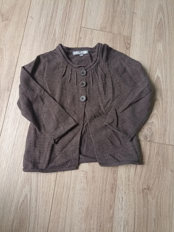 Gilet marron