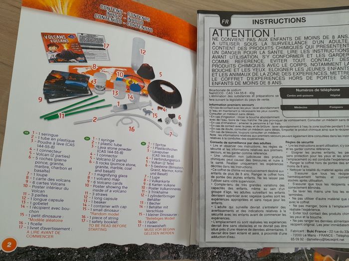 Jeu de société Science des Volcans - photo numéro 4