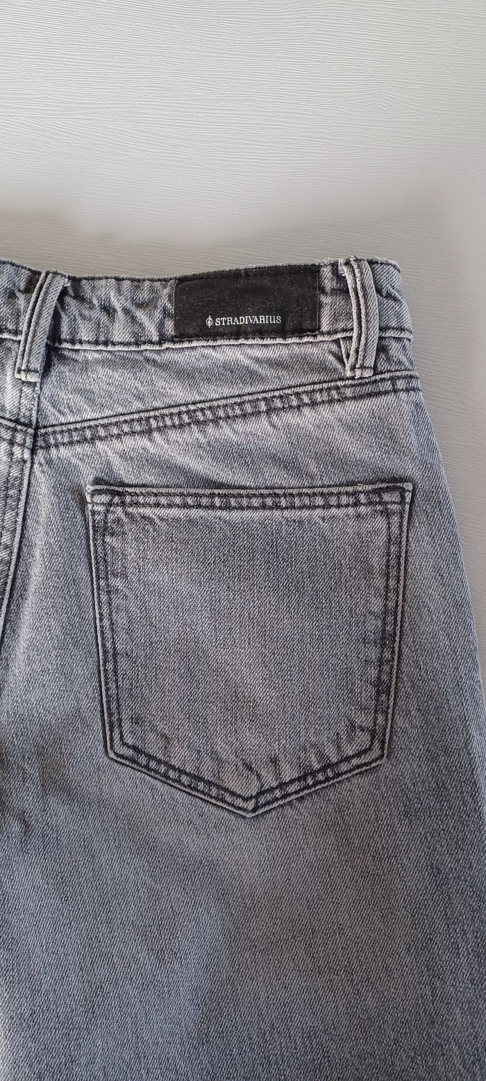 Pantalon jeans femme taille xs stradivarius - photo numéro 9