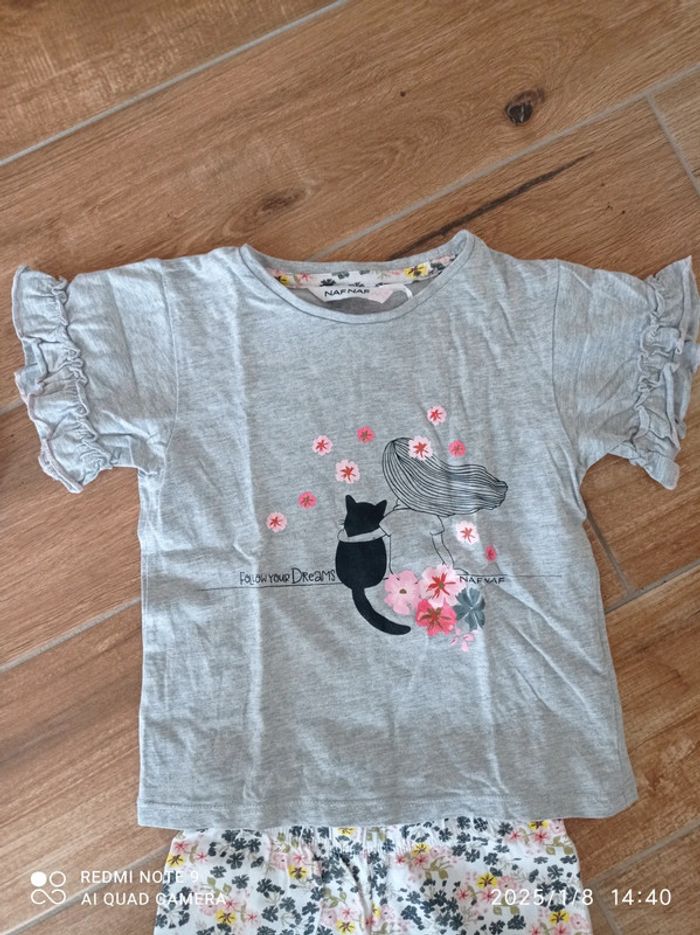 Lot 2 pyjamas fins liberty Naf Naf 4 ans - photo numéro 8
