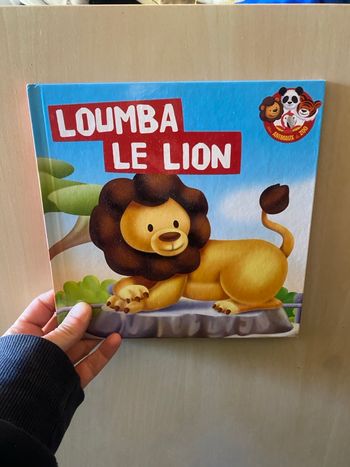 Livre « loumba le lion »