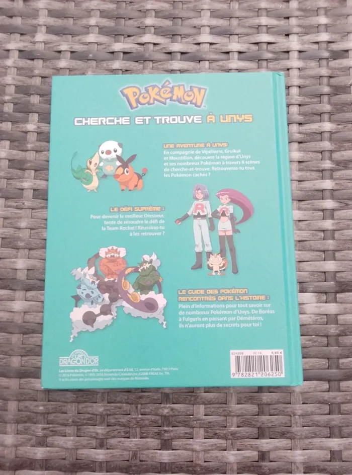 Livre enfant - Cherche et Trouve - Pokémon à Unys - photo numéro 2