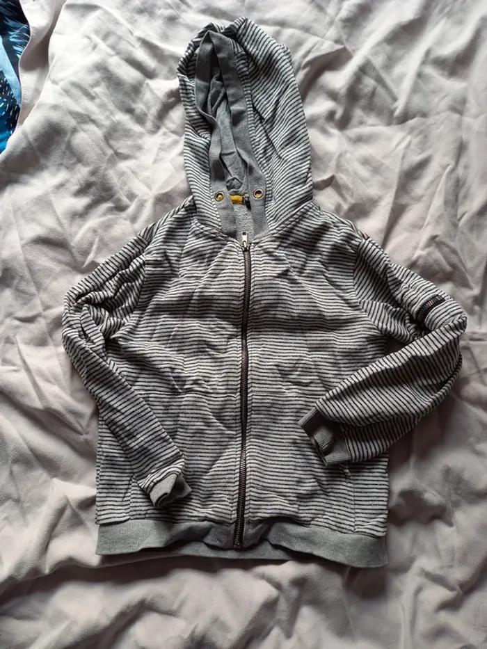 Sweat zippé