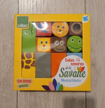 Cube sonore de la savane vilac