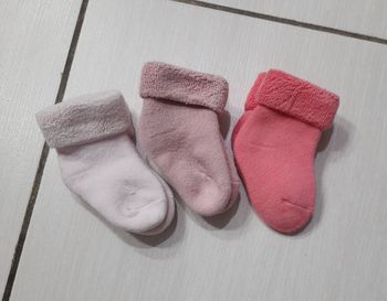 Lot de chaussettes 13/14
Peu portées 
Celles de droite sont neuves