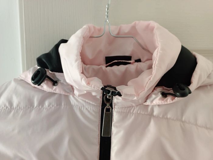 Veste matelassée légère rose noire mi saison 36 bonprix - photo numéro 6