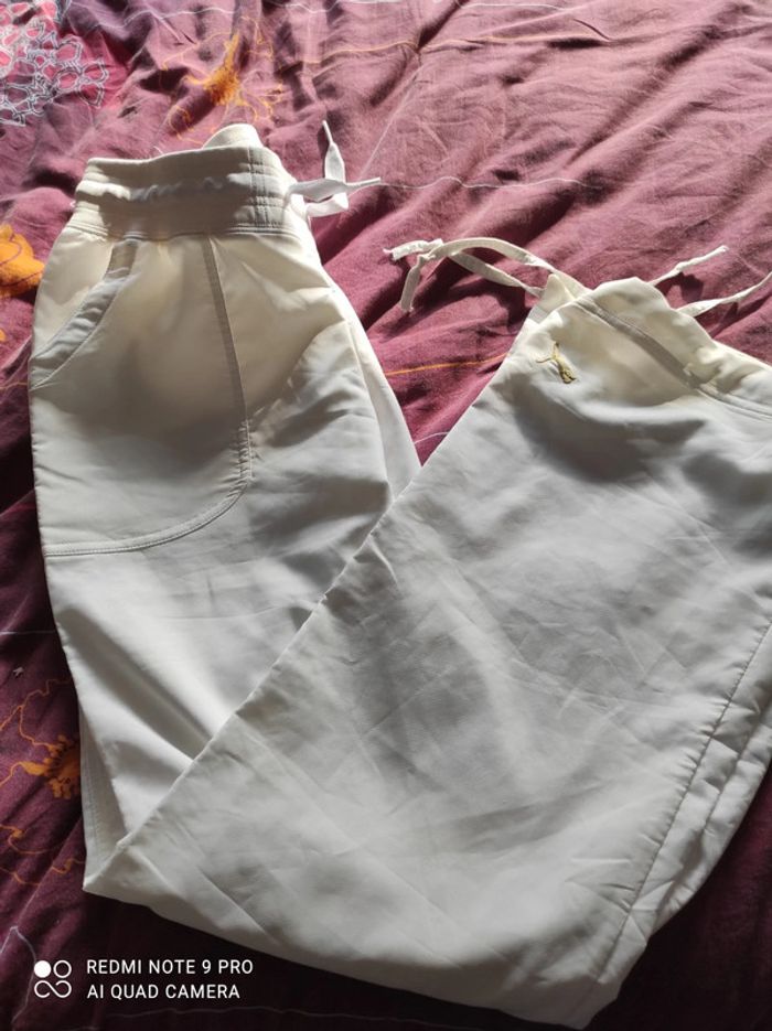 Pantalon Puma t40 neuf blanc - photo numéro 3