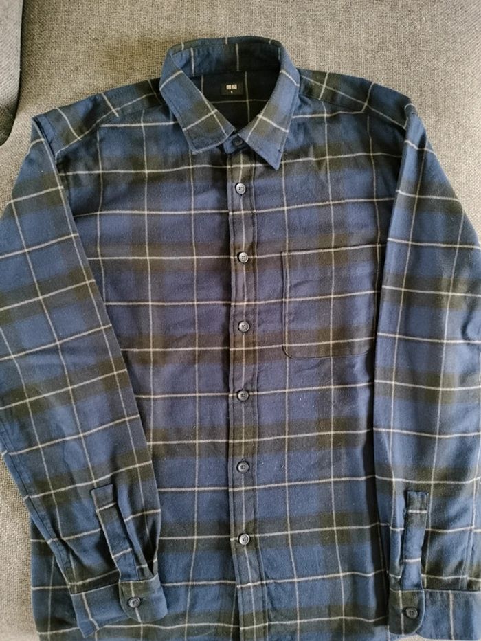 Chemise à carreaux uniqlo - photo numéro 2