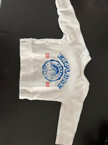 Pull gap blanc 12-18 mois