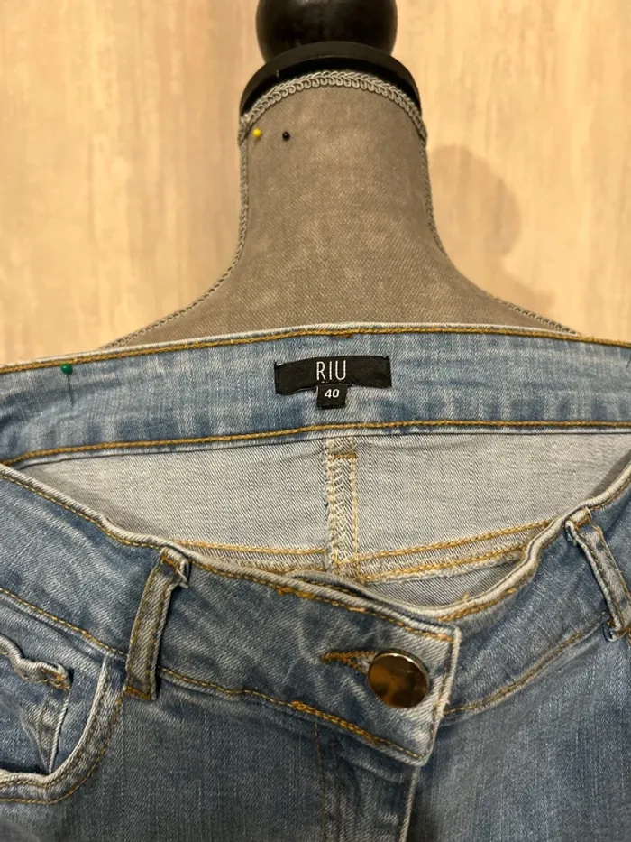 2 jeans bleu - photo numéro 3