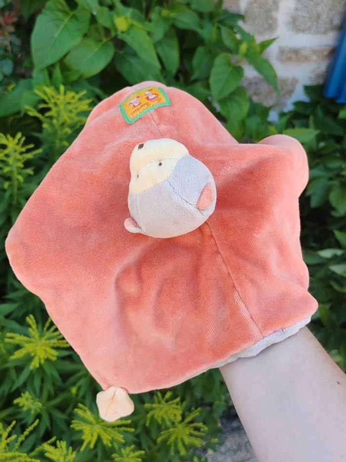 Doudou plat moulin roty - singe les loustics - photo numéro 4