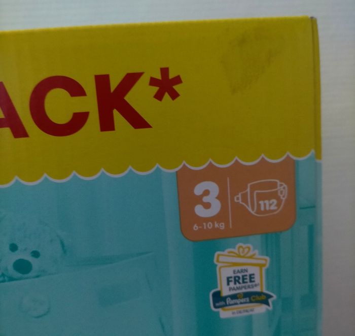 Lot couches Pampers premium taille 3 - photo numéro 2