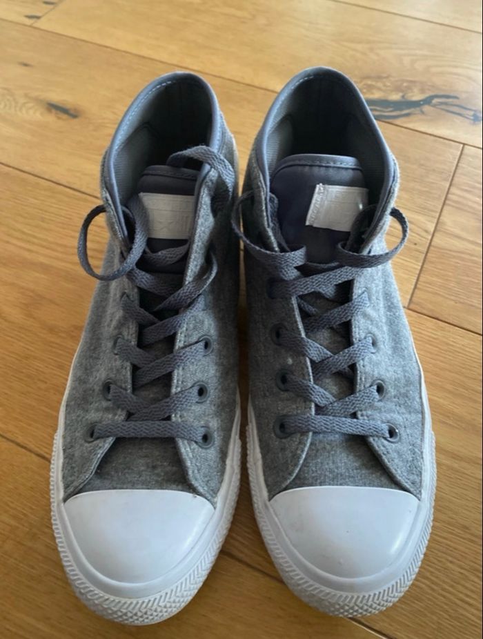 Converse grise hiver 41 - très bon état - photo numéro 5