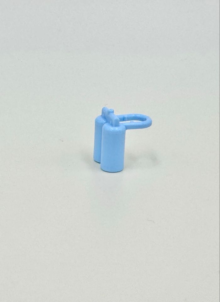 Lego Accessoires City / Space : Bonbonnes d’Oxygène Bleu ciel - NEUF - photo numéro 5