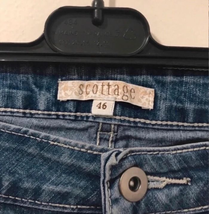 Pantalon femme cours regular scottage bleu marine taille 46 - photo numéro 3