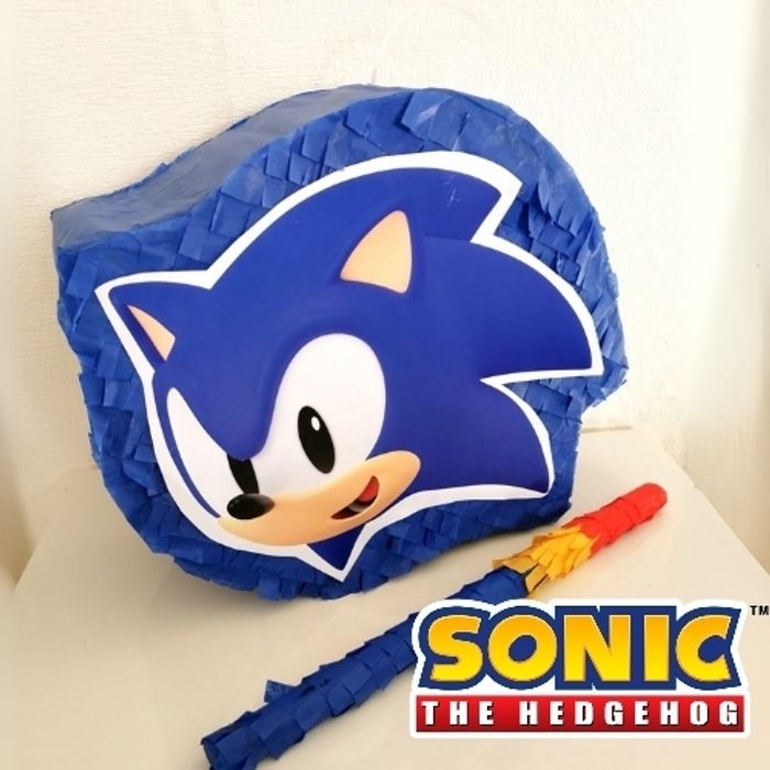Sonic pinata Anniversaire enfant - photo numéro 3