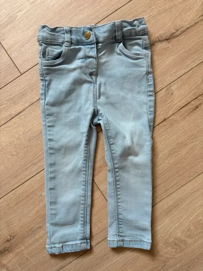 Jeans clair bébé Tape à l’œil 18mois