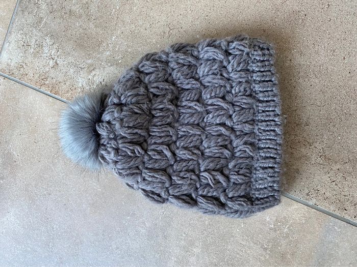 Bonnet femme promod avec pompom - photo numéro 2