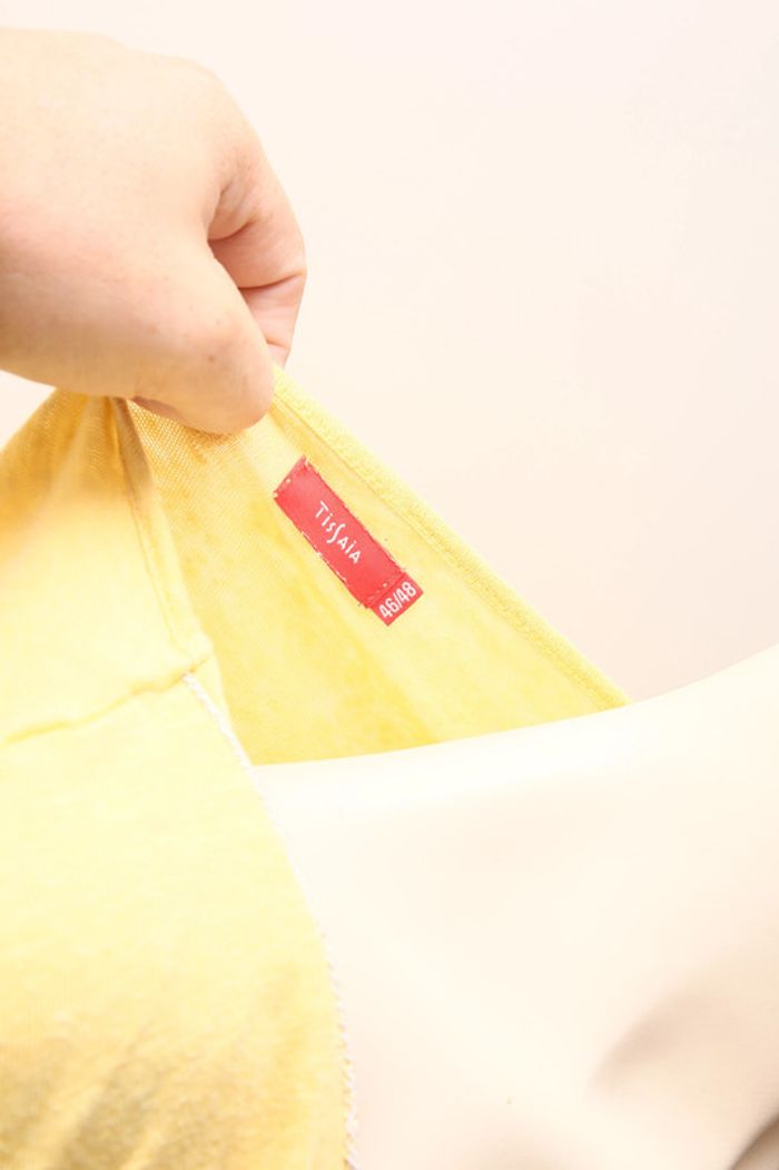 Top jaune - photo numéro 2
