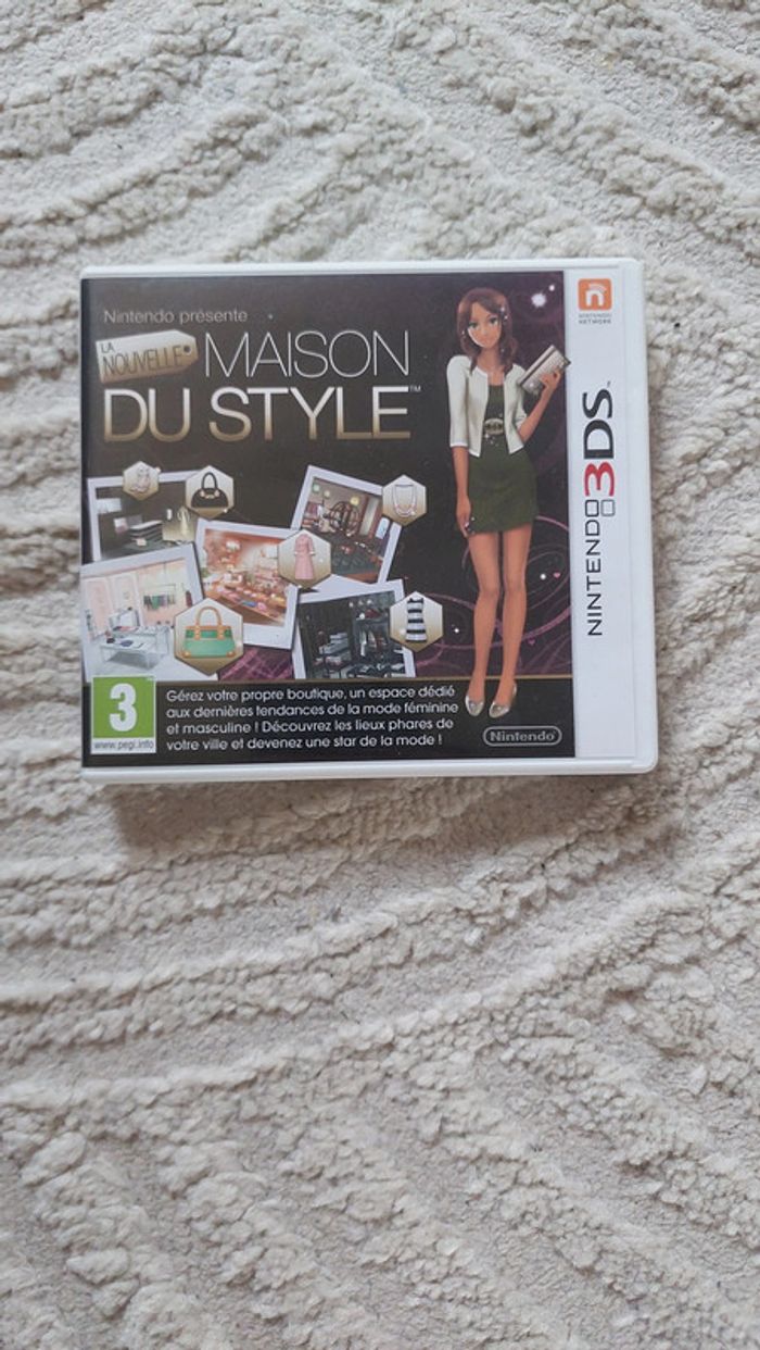 La Nouvelle Maison du Style - Jeu 3DS / 2DS - Complet et en parfait état