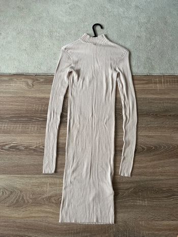 Robe pull beige taille XS