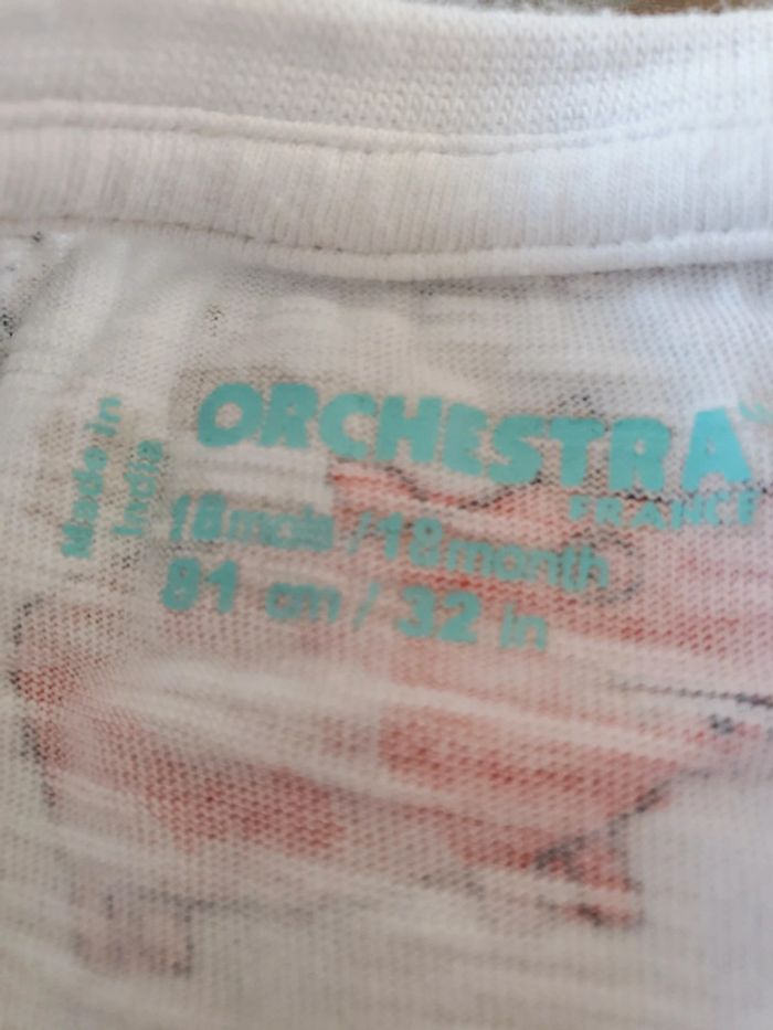 Lot 3 t-shirts Orchestra 18 mois - photo numéro 5