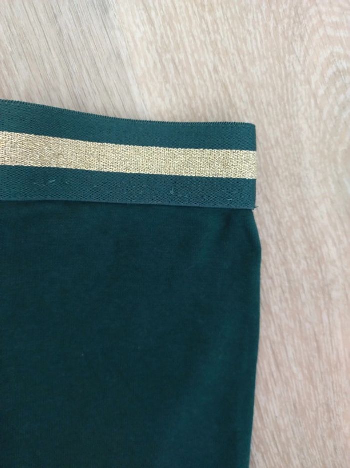 Legging vert ceinture doré Cadet Rousselle - photo numéro 5