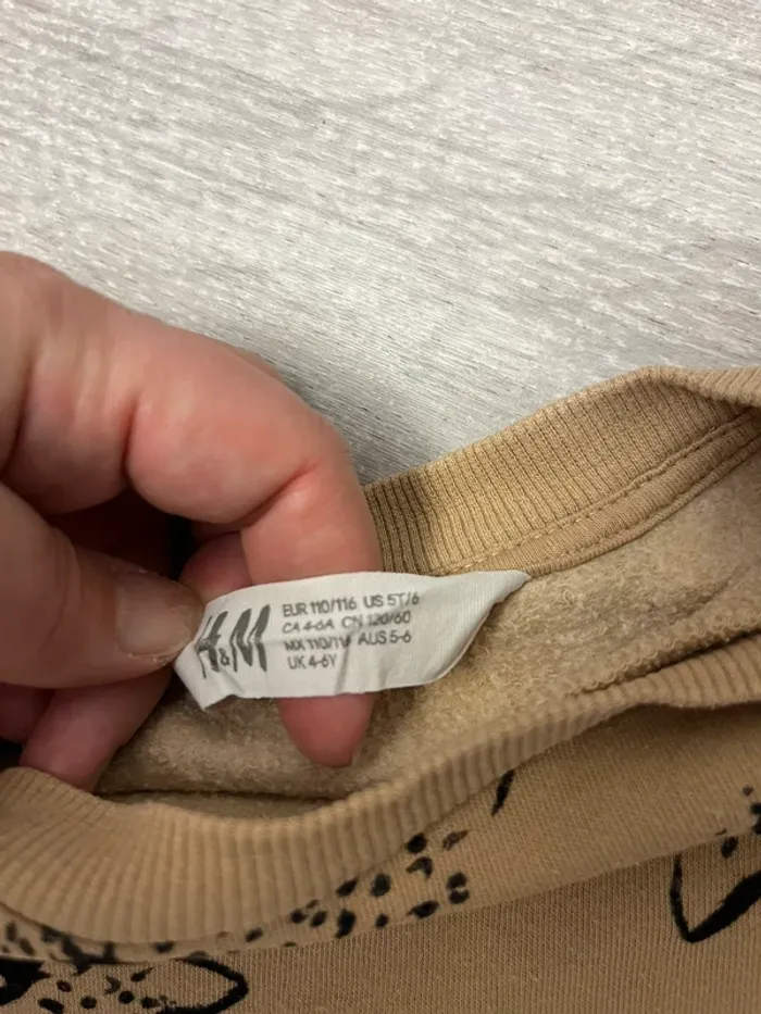 Ensemble fille 3 pièces H&M et SHEIN noir et Camel - photo numéro 5