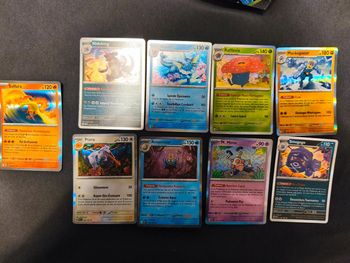 Lot cartes Pokémon série 151 holo