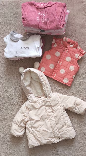 Lot bébé fille 3 mois – Automne/Hiver – 15 pièces