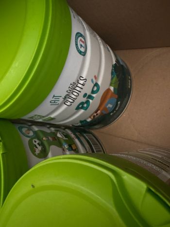 Lait infantile petits culottés 