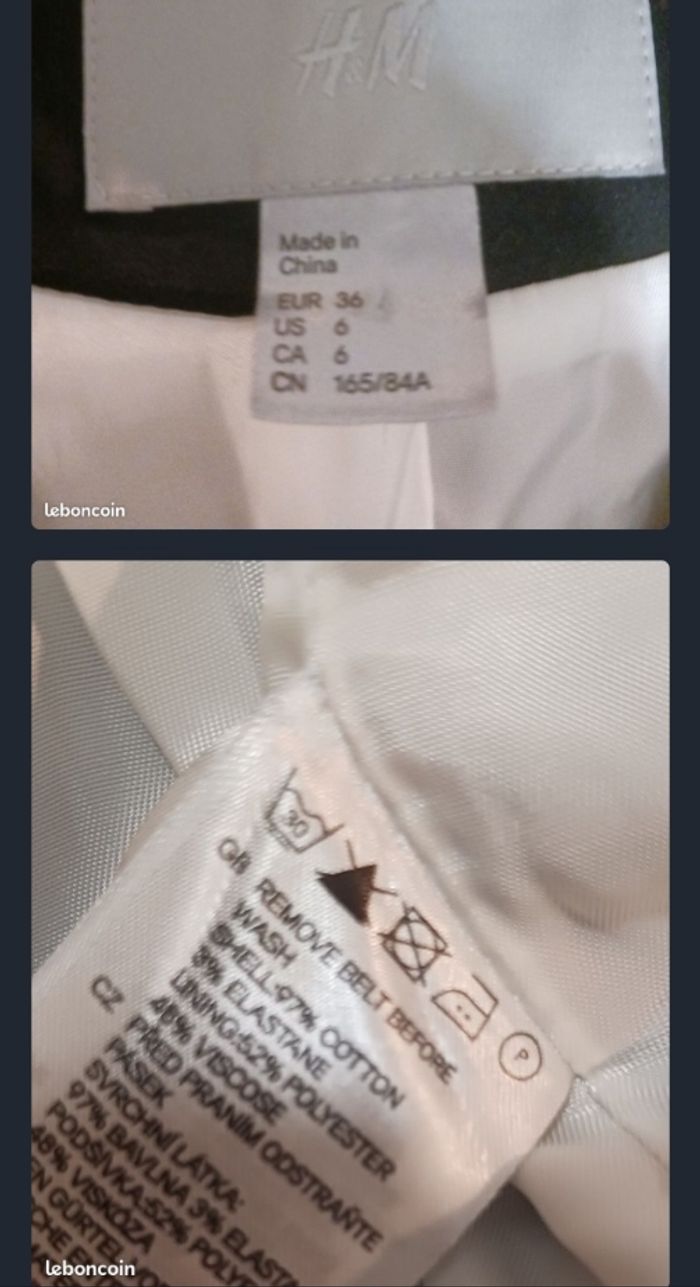 Veste blazer, veste tailleur, noir - photo numéro 4