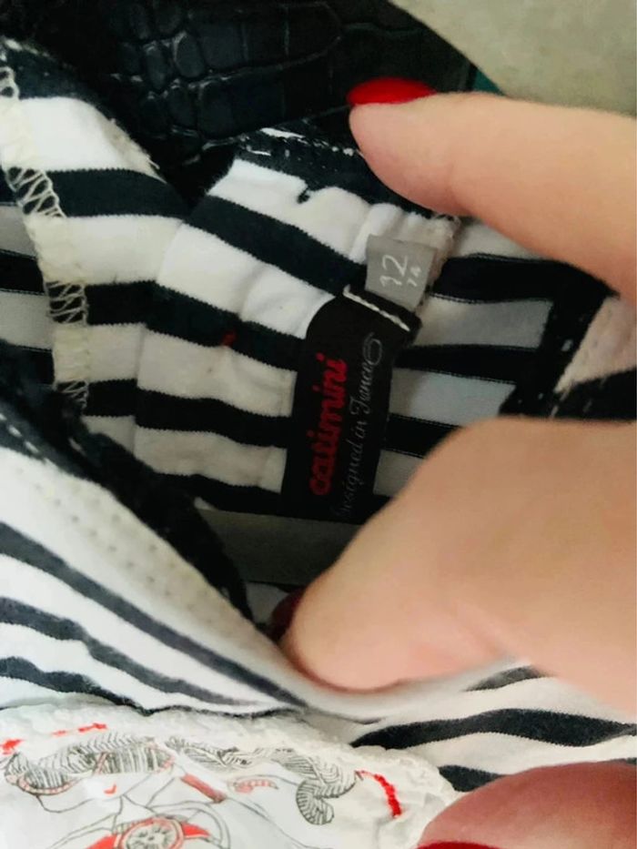 Robe - Catimini 👧🏼 12 mois (74 cm ) - photo numéro 4