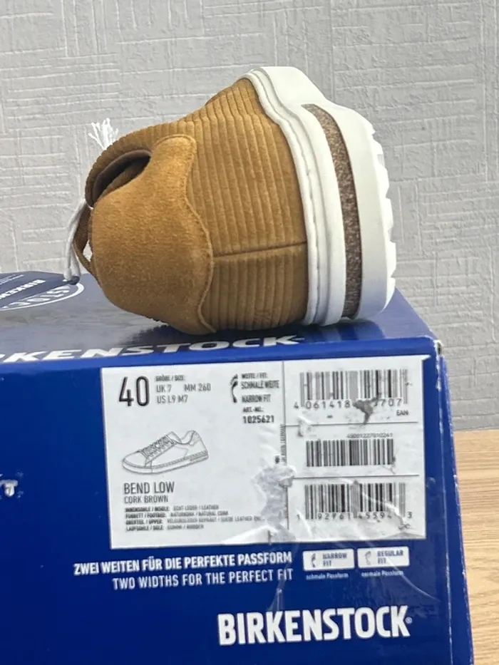 Baskets kamel Birkenstock Bend low cork brown 40 - photo numéro 7