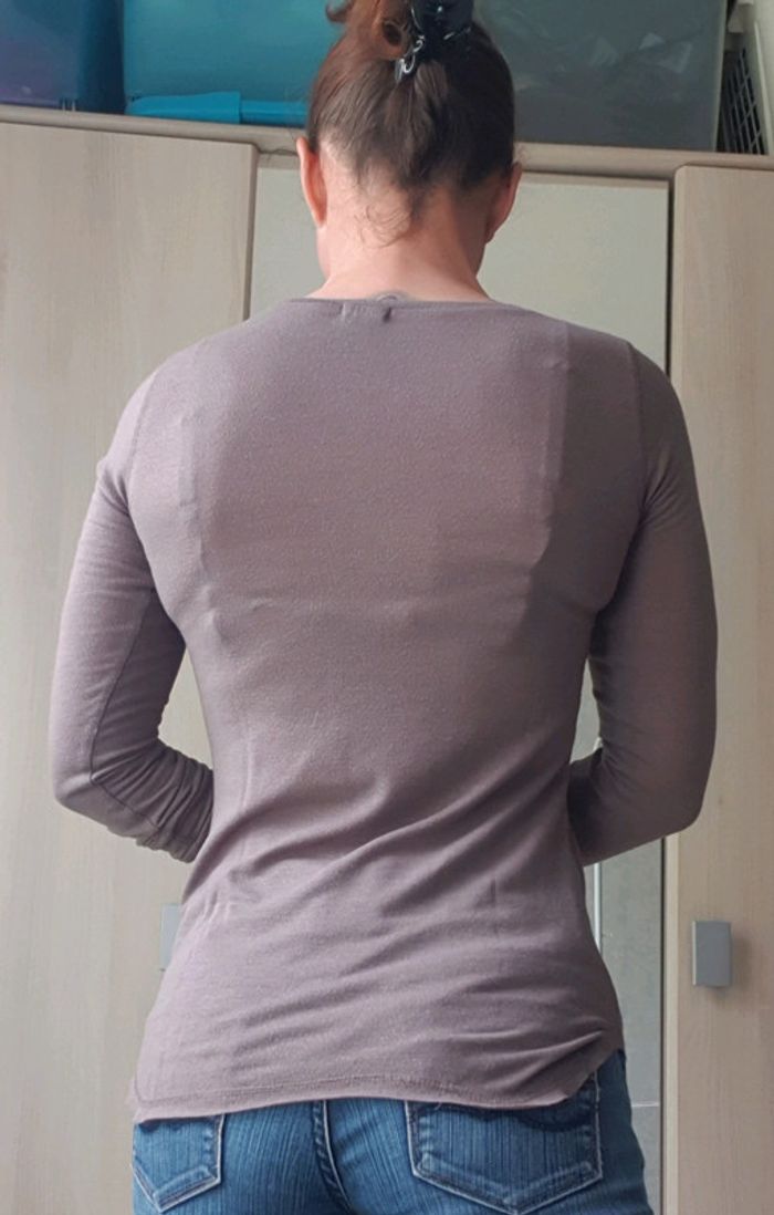 Tee-shirt haut blouse chemise chemisier sexy femme taille 36 - photo numéro 4