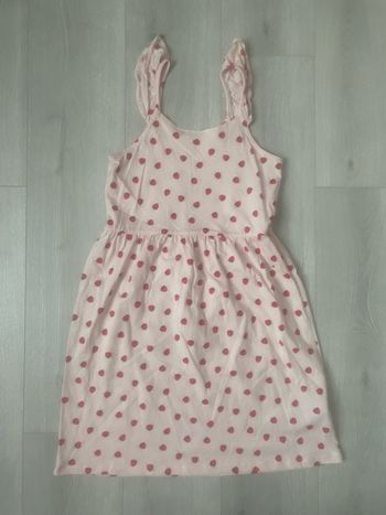🍓 Robe d’été Kiabi motif fraises - 12 ans