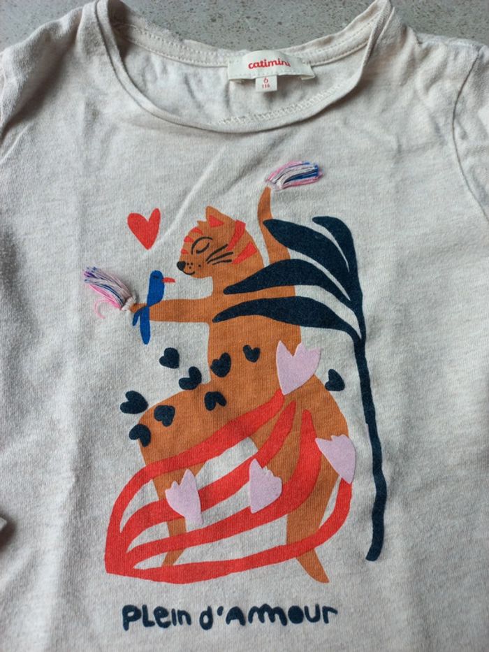 Tee shirt manches longues 6 ans - photo numéro 3