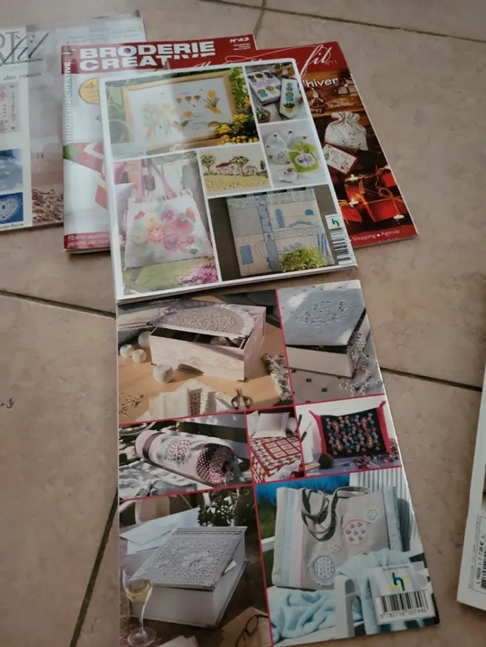 Lot de 7 revues de broderie - photo numéro 12